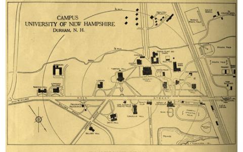 Map of Campus 1924 