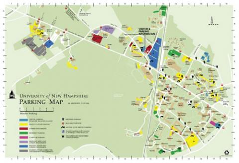 Campus parking map 2006
