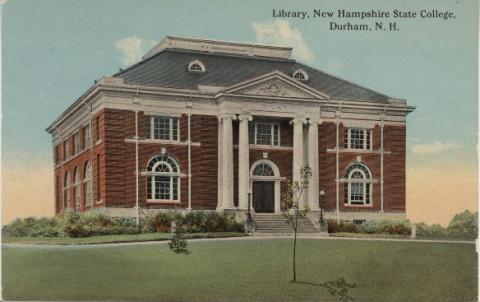 Postcard of Dimond Library