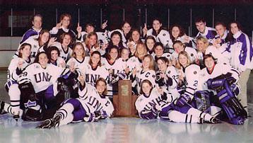 UNH Womens Hockey Team